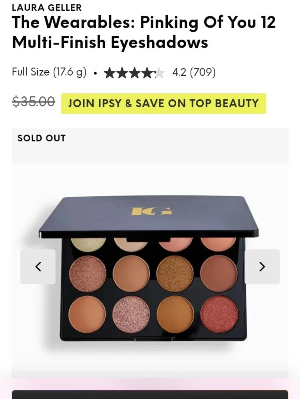 Laura Geller The Wearables 12 Multi-Finish Eyeshadows In Pinking Of You